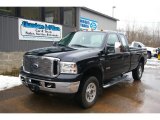 2006 Black Ford F250 Super Duty XLT SuperCab 4x4 #61868383