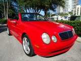 2000 Mercedes-Benz CLK Magma Red