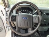 2012 Ford F250 Super Duty XL Crew Cab Steering Wheel