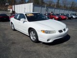 Arctic White Pontiac Grand Prix in 1999