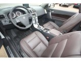 2012 Volvo C70 T5 Platinum Cacao/Off Black Interior