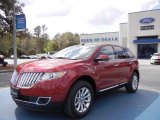Red Candy Metallic Lincoln MKX in 2012
