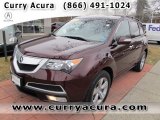 2010 Dark Cherry Pearl Acura MDX  #61908310