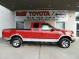2003 Bright Red Ford F150 XLT SuperCab 4x4 #61907961