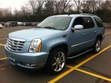 Celestial Blue Metallic Cadillac Escalade in 2011