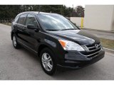 2010 Crystal Black Pearl Honda CR-V EX AWD #61908552