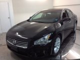 2009 Super Black Nissan Maxima 3.5 S #61908458