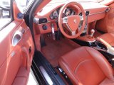 2007 Porsche 911 Turbo Coupe Terracotta Interior