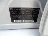 2012 Sonata Color Code for Radiant Silver - Color Code: SM