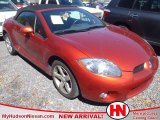 2007 Sunset Pearlescent Mitsubishi Eclipse Spyder GS #61907720