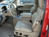 2007 Ford F150 Lariat SuperCab 4x4 Tan Interior
