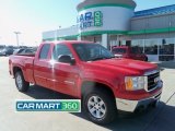 2009 Fire Red GMC Sierra 1500 SLE Extended Cab 4x4 #61966887