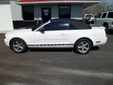 2008 Performance White Ford Mustang V6 Deluxe Convertible #61967207