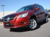 2009 Wild Cherry Metallic Volkswagen Tiguan SE #61966481