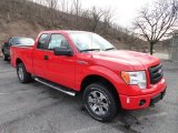 2012 Race Red Ford F150 STX SuperCab 4x4 #61966462