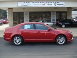 2012 Red Candy Metallic Ford Fusion SEL V6 #61966409