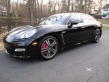 2011 Black Porsche Panamera Turbo #61966382