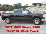 2012 Onyx Black GMC Sierra 1500 SL Crew Cab 4x4 #61967127