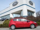 2012 Red Candy Metallic Ford Fiesta SE Hatchback #61966360