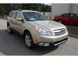 2010 Harvest Gold Metallic Subaru Outback 2.5i Premium Wagon #61967078