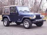 2001 Patriot Blue Pearl Jeep Wrangler SE 4x4 #61966643