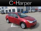 2011 Sangria Red Metallic Ford Focus S Sedan #61966274