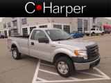 2009 Brilliant Silver Metallic Ford F150 XL Regular Cab 4x4 #61966273