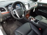 2012 Chrysler 300 Limited Black Interior