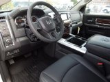 2012 Dodge Ram 3500 HD Laramie Crew Cab 4x4 Dually Dark Slate Interior
