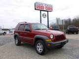 2005 Inferno Red Crystal Pearl Jeep Liberty Sport 4x4 #61967002
