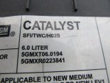 2005 Hummer H2 SUV Info Tag