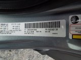 2010 Sebring Color Code for Silver Steel Metallic - Color Code: PA4