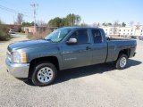 2012 Blue Granite Metallic Chevrolet Silverado 1500 Work Truck Extended Cab #61966963