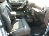 2012 Jeep Wrangler Sahara Arctic Edition 4x4 Black with Polar White Accents/Orange Stitching Interior