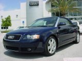 2006 Moro Blue Pearl Effect Audi A4 1.8T Cabriolet #6185047