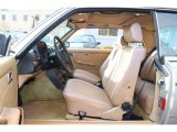 1985 Mercedes-Benz E Class 300 CD Coupe Palomino Interior