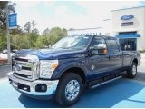 2012 Dark Blue Pearl Metallic Ford F250 Super Duty XLT Crew Cab #62036283