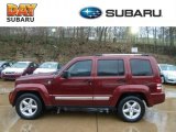 2008 Red Rock Crystal Pearl Jeep Liberty Limited 4x4 #62036277