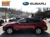 2012 Ruby Red Pearl Subaru Outback 2.5i Premium #62036276