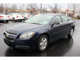 2008 Imperial Blue Metallic Chevrolet Malibu LS Sedan #62036934