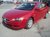 2012 Rally Red Metallic Mitsubishi Lancer ES #62036589