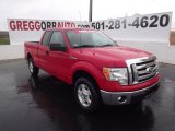 2011 Vermillion Red Ford F150 XLT SuperCab #62036532