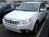 2012 Satin White Pearl Subaru Forester 2.5 X Limited #62036179