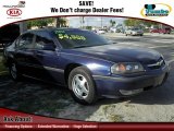 2002 Navy Blue Metallic Chevrolet Impala LS #62036837