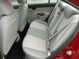 2010 Hyundai Accent GLS 4 Door Rear Seat