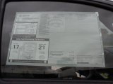 2012 Toyota Tacoma V6 TSS Prerunner Double Cab Window Sticker