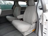 2012 Toyota Sienna  Light Gray Interior