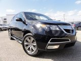 2010 Crystal Black Pearl Acura MDX Advance #62036110