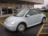 2004 Aquarius Blue Volkswagen New Beetle GL Convertible #6200718