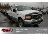 1999 Oxford White Ford F250 Super Duty XLT Extended Cab 4x4 #62036068